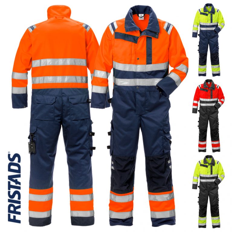 Fristads Plu Workwear Overall Red Recovery Equipment Direct