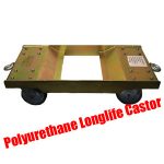 Standard Dish Skate With PU Castor 450kg capacity (each)