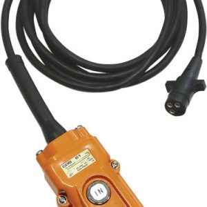 2 Button Control, 4.5m cable, black moulded plug
