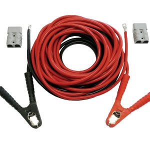 Jump Lead Set 8m + Croc Clips, Battery Lugs & Connectors
