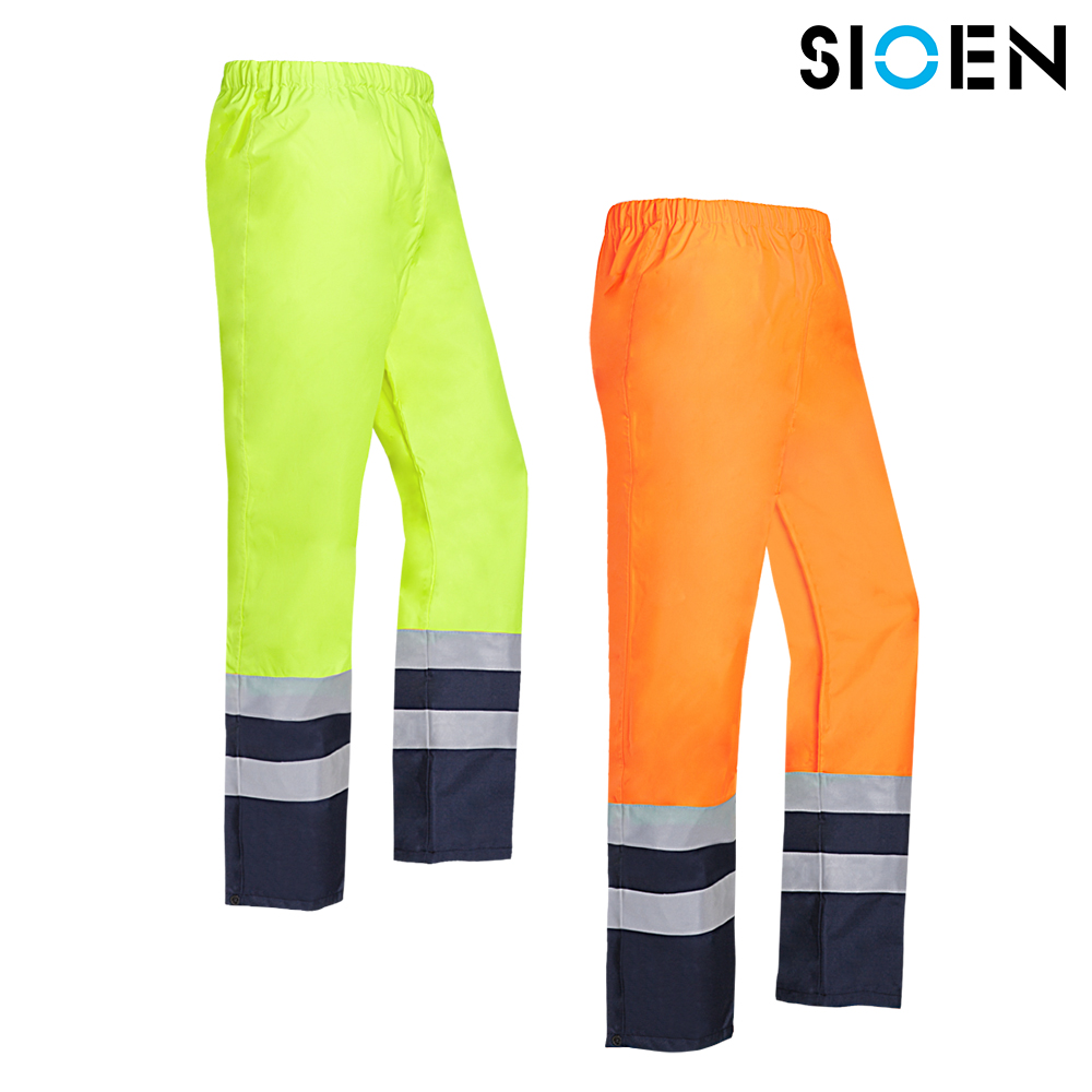 Sioen Norvill Waterproof Overtrousers - RED - RECOVERY EQUIPMENT DIRECT