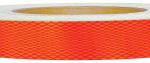 3M Diamond Grade 25mm x 45m Red Retro Reflective Tape
