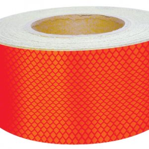 3M Diamond Grade 100mm x 45m Red Retro Reflective Tape