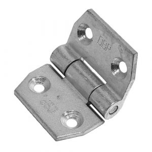 Zinc Plated Hinge and Grease Nipple and Metoplast Brush, Short to Short