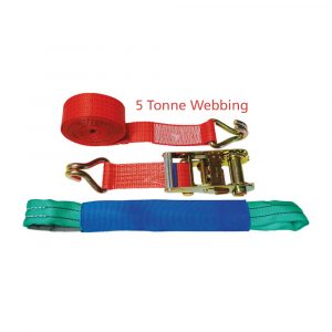 Strap Assembly 5 Tonne 4m With Claw Hooks And Soft Eye Choker