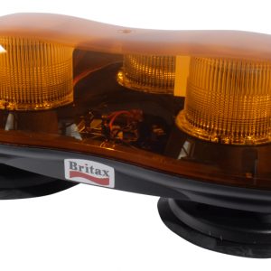 Britax A4 Mini Series 460mm LED Magnetic Lightbar Amber Lens (12/24v) NON Reg R65