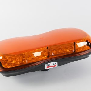 Britax A4 Mini Series 420mm LED Low Profile Lightbar Amber Lens (12/24v) NON Reg R65