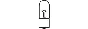 24v Bulb (507) 5 Watt, Capless.