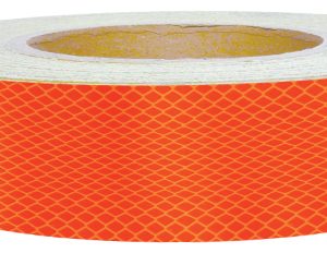 3M Hi-Vis 50mm x 45m Red/Orange Fluorescent Retro Reflective