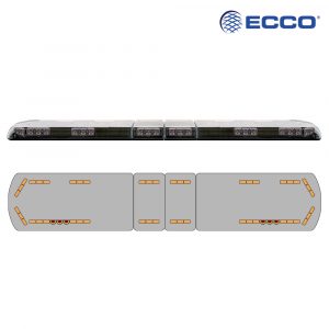 ECCO 12+ Series 1524mm 16 Ice LED’s Recovery Lightbar With BTI Modules 12/24V R65