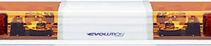 ECCO Lightbar 1200mm, 12v, 4 rotators, LED BTI, illuminated centre