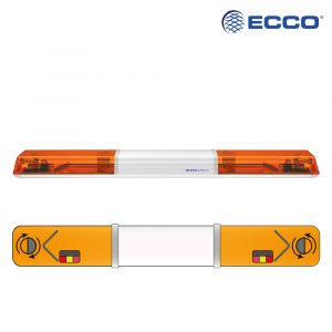 Vision Alert 60 Series Amber Lightbar 5ft (1500mm), Illuminated Centre, Stop Tail Indicators, 2 Rotators, 12v