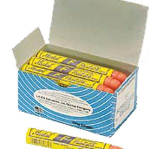 Box of 12 Bright Yellow Paint Sticks