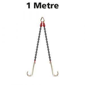 J Hooks Brother Chain Assembly 1000mm Legs with 2 x Shorteners on the master link