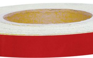 ORALITE 25mm x 50m reflective 5200 Economy Red tape