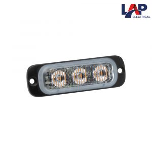LAP FLED Slimline Directional 3 Head LED Module Amber