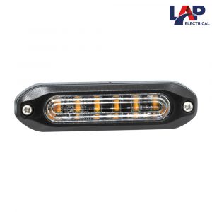LAP SLED Slimline Directional 6 Head LED Module Amber