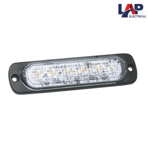 LAP ELED Slimline Directional 6 Head LED Module Amber