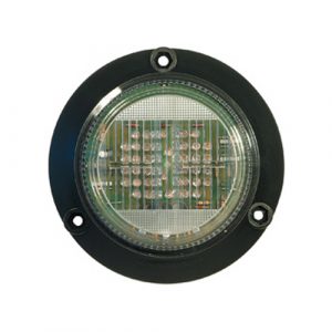 Delta Design Rear Guard Amber LED Clear Lens 12/24v