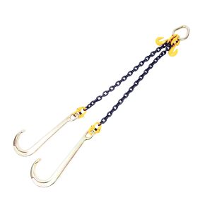 J Hook Brother Chain Assembly 1000mm Legs with 2 x Shorteners on the master link