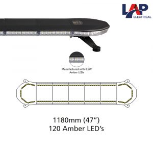 LAP Eclipse LED Lightbar 1180mm (47″)