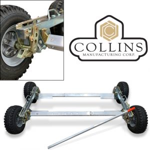 Collins™ Euro Spec Self-Jacking Dolly 500X8 Aluminium Rails
