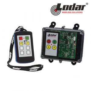Lodar 2 Function IP Transmitter Radio Control System with Keypad on Receiver