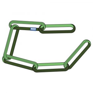 Daisy Chain (6 x 1mtr 2 Tonne Round Sling) 3Mtr Working Length
