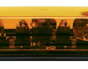 ECCO/Vision Alert 400mm Lightbar, 24v, 2 Rotators all Amber