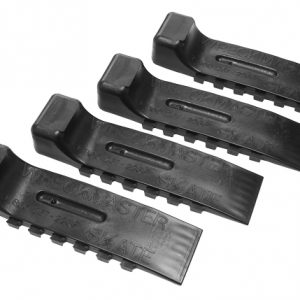 WreckMasterâ„¢ Black Skates Set of 4