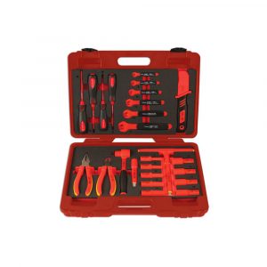 Insulated Tool Kit 3/8″D 25pc For EV/Hybrid Vehicles