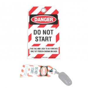 EV/Hybrid Safety Tag- DO NOT START