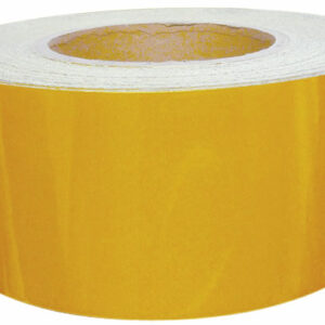 ORALITE 100mm x 50m reflective 5200 Economy Yellow tape