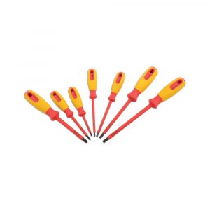 7 Piece Insulated Screwdriver Set For EV/Hybrid Vehicles- VDE
