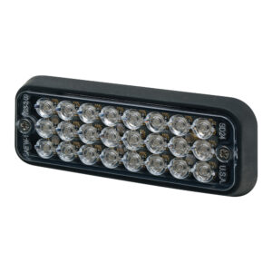 ECCO Amber 3510A Low Profile Surface Mount LED Head 84mm x 28mm x 10mm 12/24v