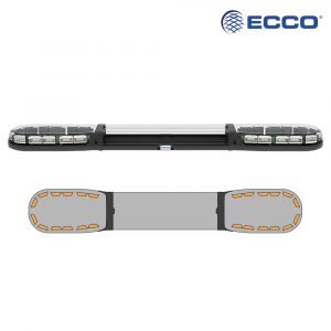 ECCO 13 Series 1250mm 24 LEDs Lightbar 12/24V Clear Lens