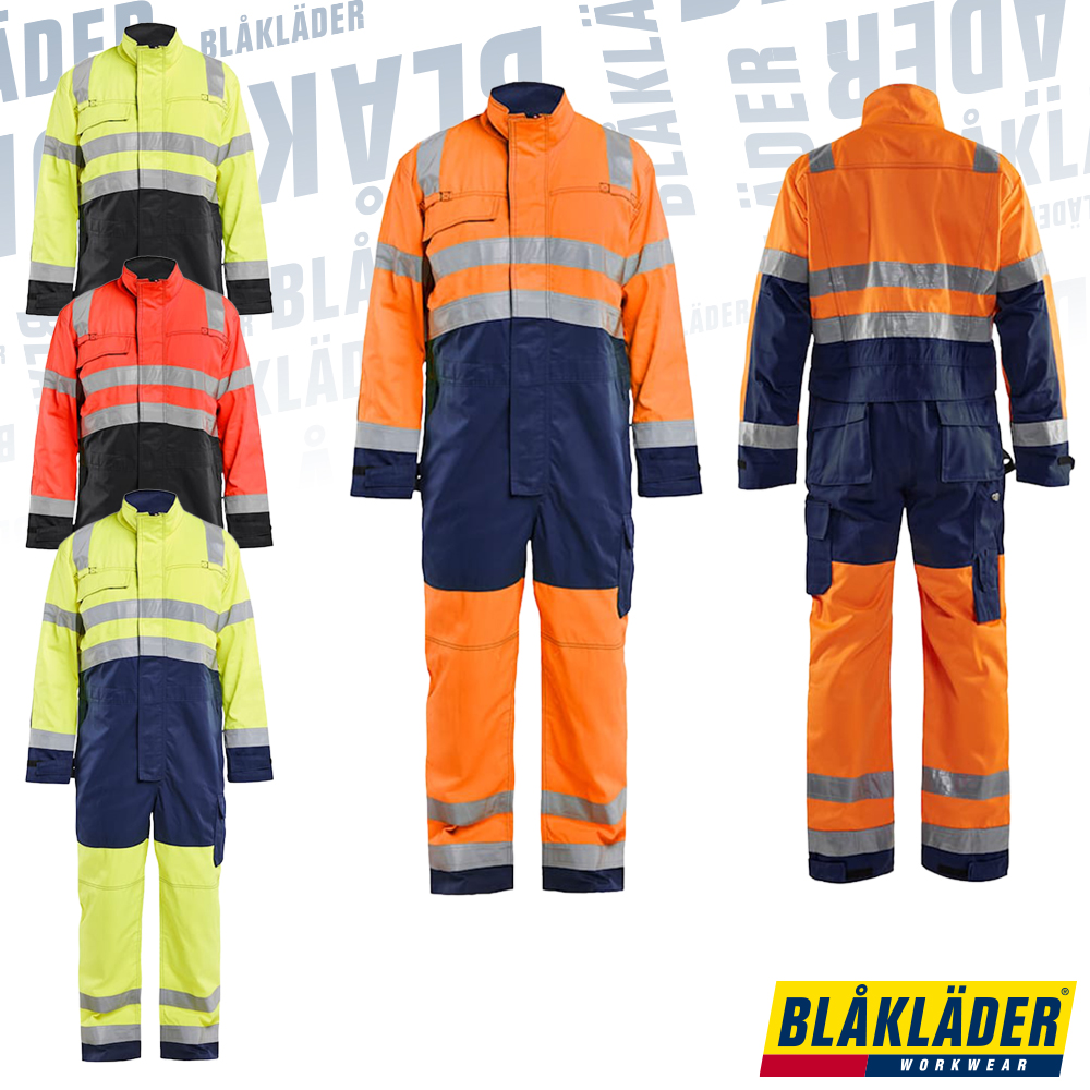 Blaklader 6373 Hi-Vis Workwear Overall