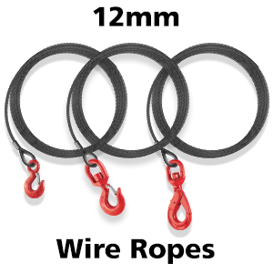 12mm Steel Wire Winch Rope