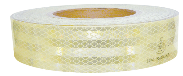 3M Euro 983 Series ECE 104 55mm Diamond White Retro Reflective, Sold Per Metre