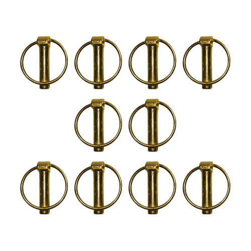 Lynch pins 11mm diameter. Bag of 10