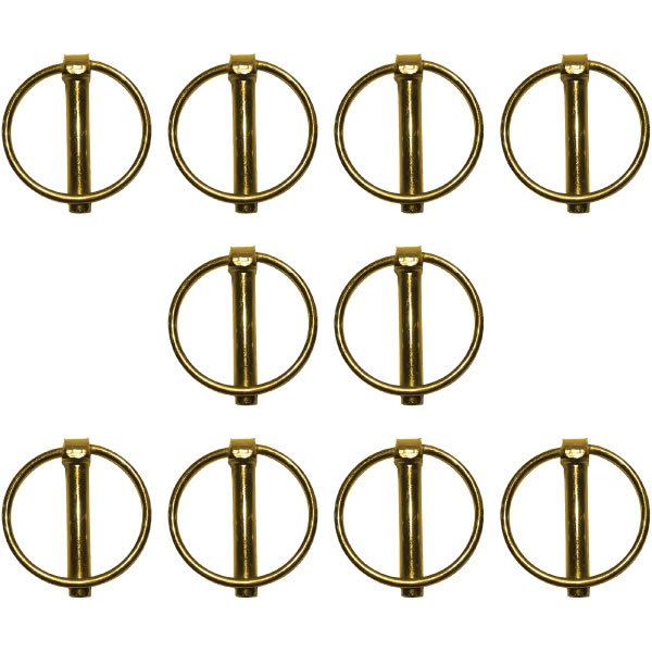 Lynch Pins 6mm Diameter. Bag of 10