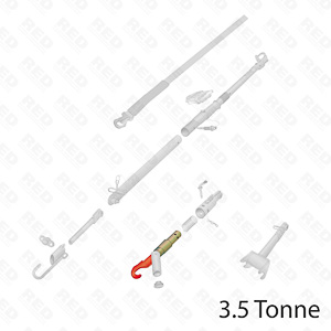 3.5T Tow Pole Spare ST35/07a – Main Hook And Body – Spring Hook